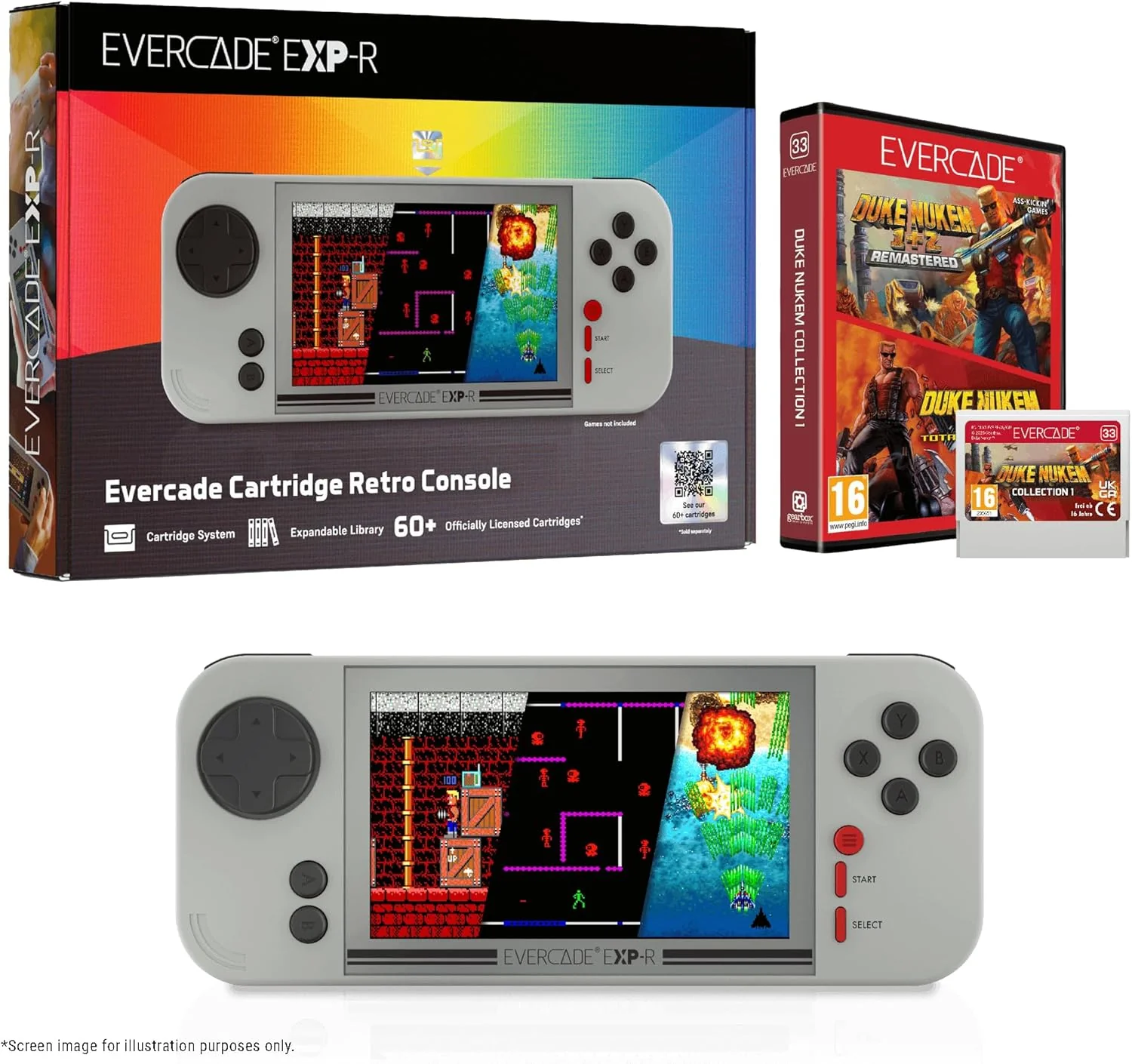 Blaze Entertainment Evercade EXP-R and Duke Nukem Collection 1 - Image 3