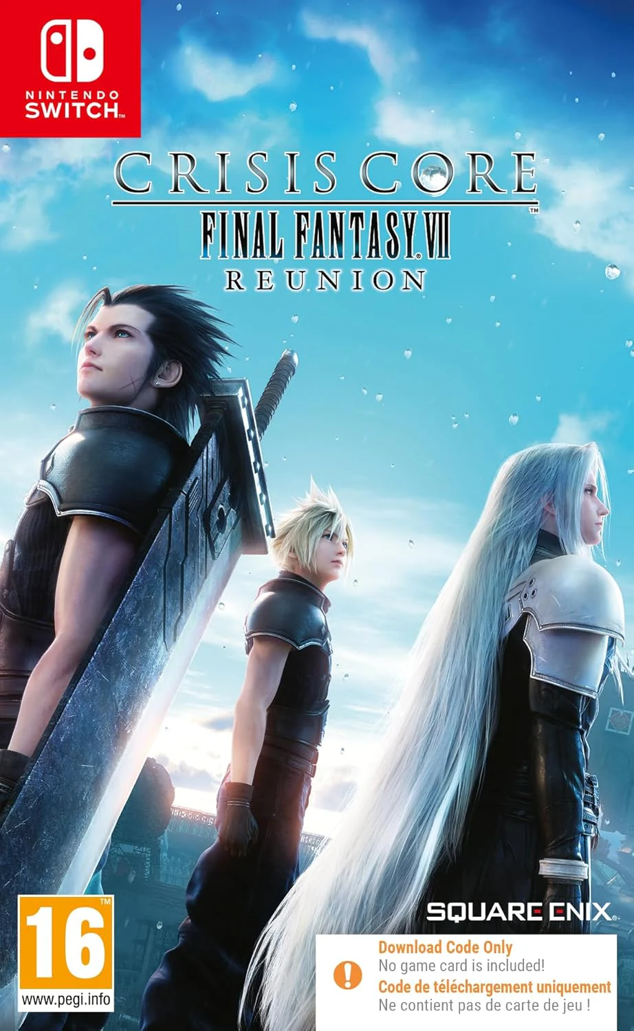 Crisis Core Final Fantasy VII Reunion (Nintendo Switch) (Code In A Box)