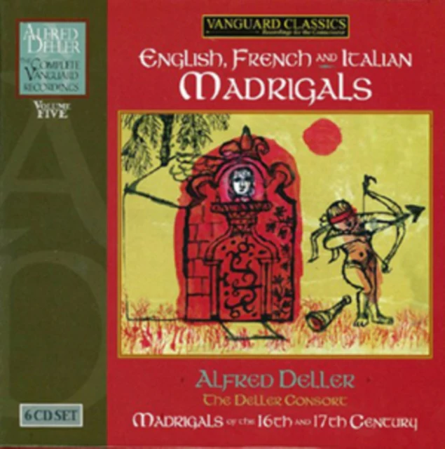 English, French and Italian Madrigals [CD / Album]