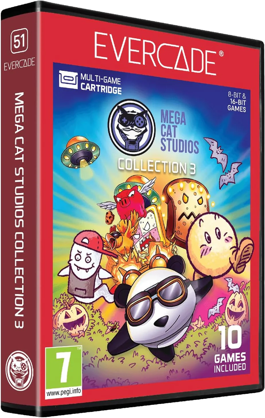 Evercade Mega Cat Studios Collection 3 Cartridge 51