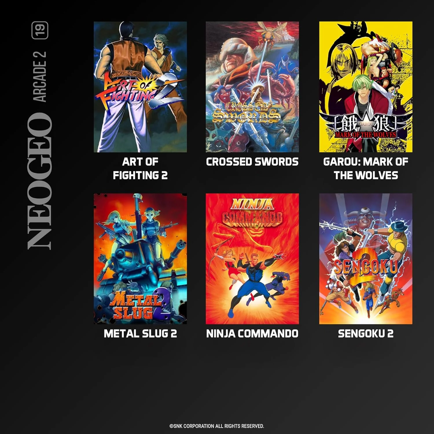 Evercade NEOGEO Arcade 2 Cartridge 19 - Image 3