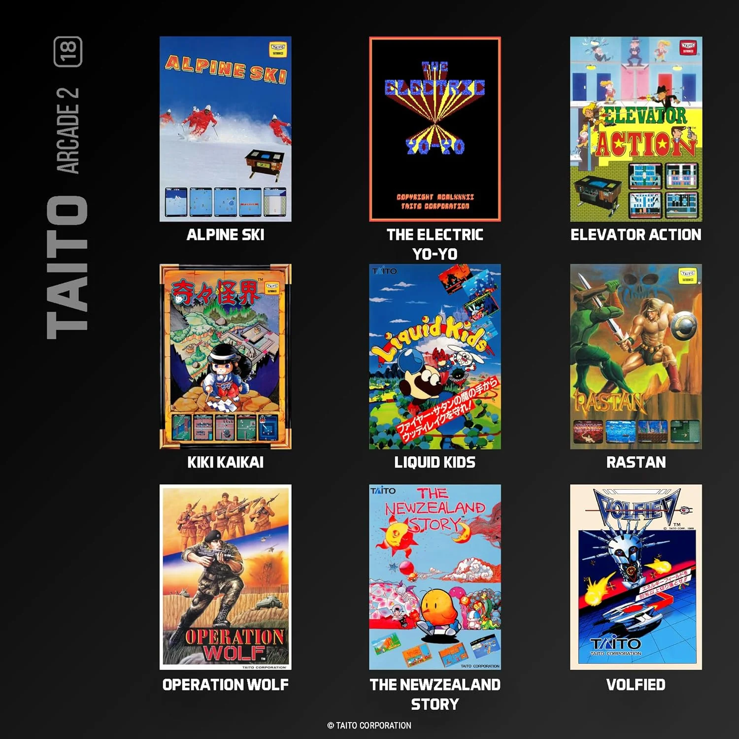 Evercade Taito Arcade 2 Cartridge 18 - Image 3