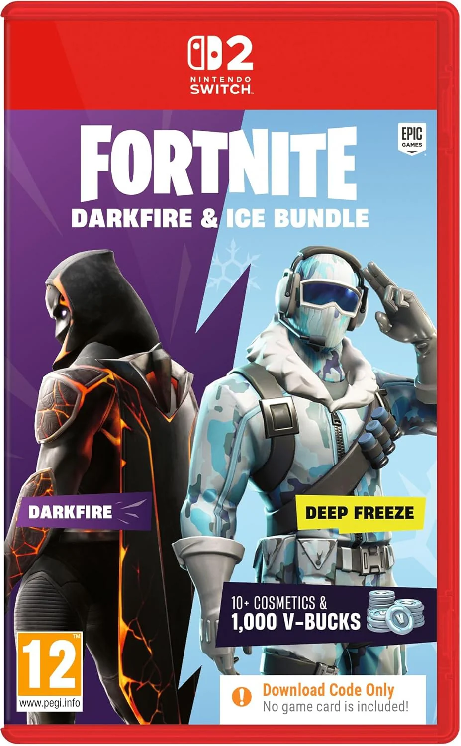 Fortnite – Darkfire & Ice Bundle (Download Code in Box) - (Nintendo Switch 2)