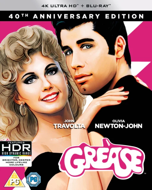 Grease [Blu-ray / 4K Ultra HD + Blu-ray (40th Anniversary)]