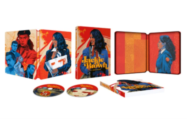 Jackie Brown [Blu-ray / 4K Ultra HD + Blu-ray (Steelbook)]