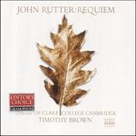 John Rutter - Requiem (Brown, Choir Of Clare College, Cambridge) (Music CD)