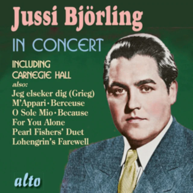 Jussi Björling: In Concert (Including Carnegie Hall) [CD / Album]