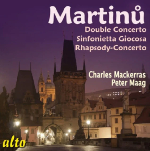 Martinu: Double Concerto/Sinfonietta Giocosa/Rhapsody-concerto [CD / Album]