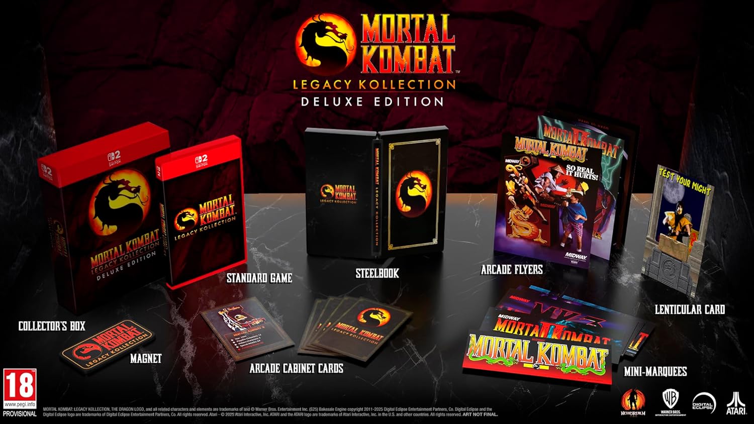 Mortal Kombat: Legacy Kollection - Deluxe Edition (NIntendo Switch 2) - Image 2