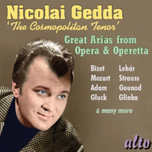 Nicolai Gedda: The Cosmopolitan Tenor [CD / Album]