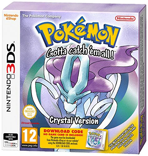 Pokémon Crystal Packaged Download Code (Nintendo 3DS)