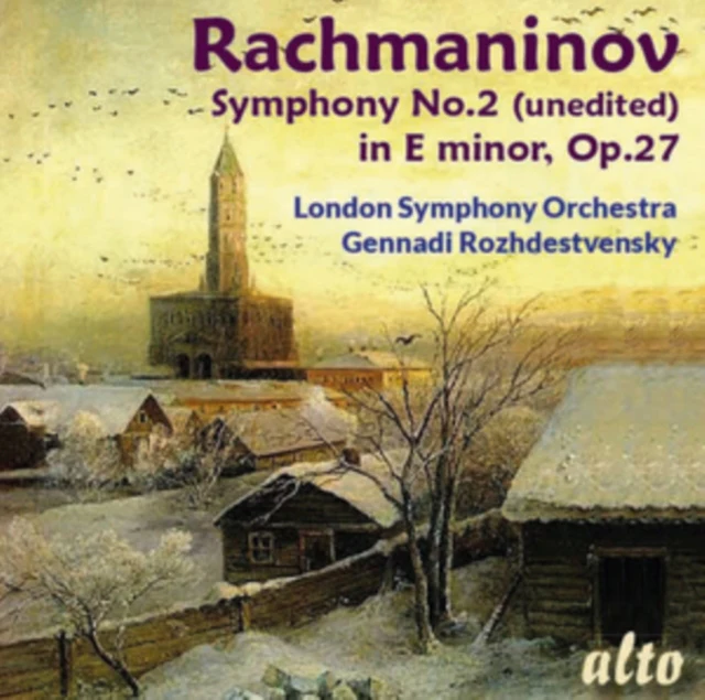 Rachmaninov: Symphony No. 2 in E Minor (Unedited) [CD / Album]