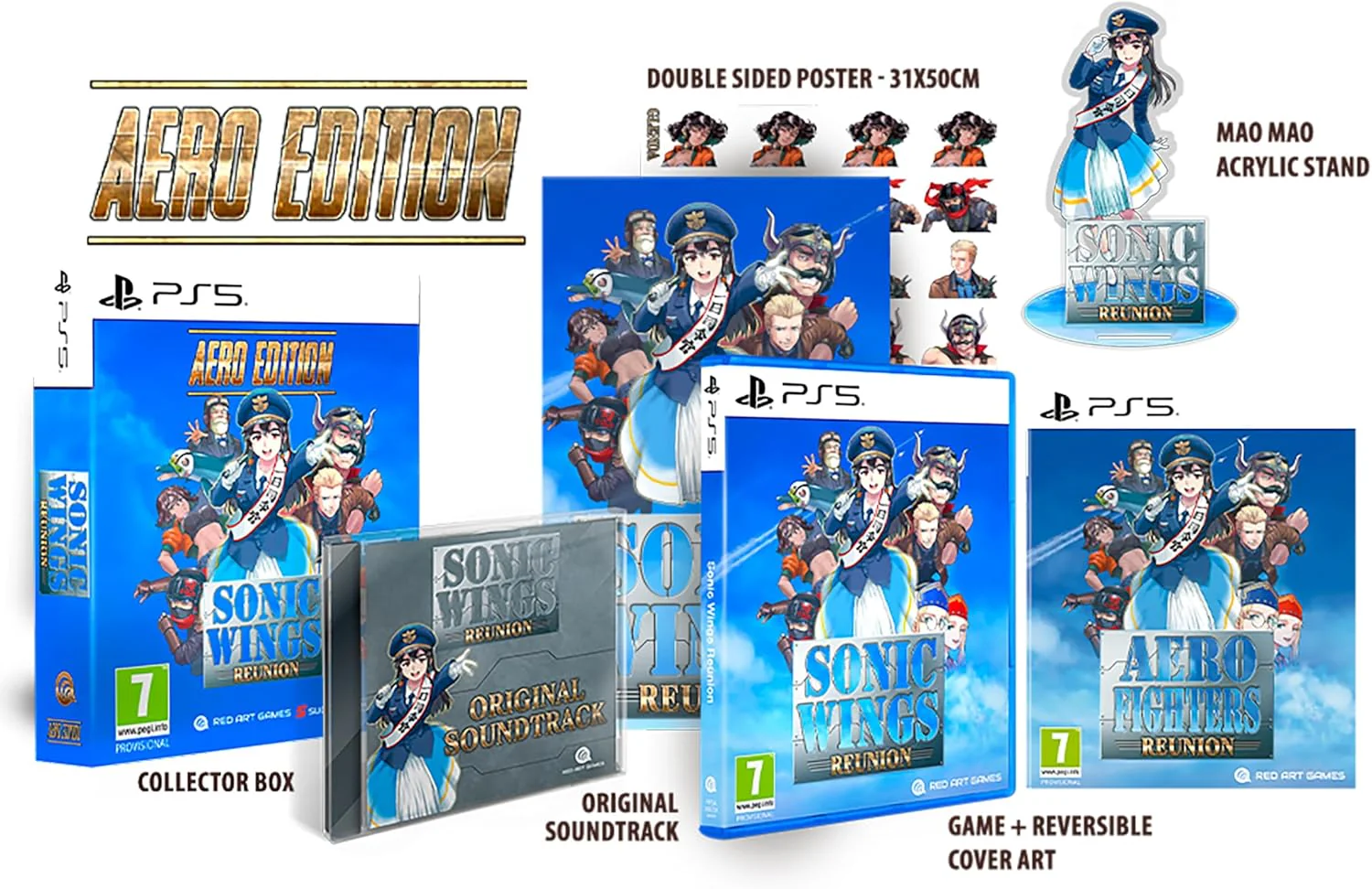 Sonic Wings Reunion Aero Edition (PS5)