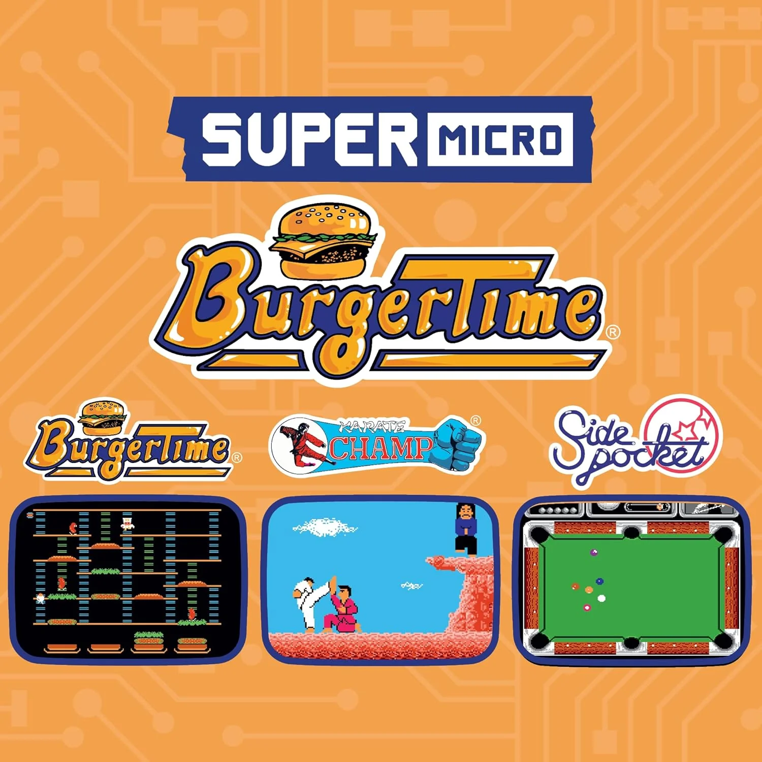 Super Micro – Burgertime Keychain Gamer - Image 2