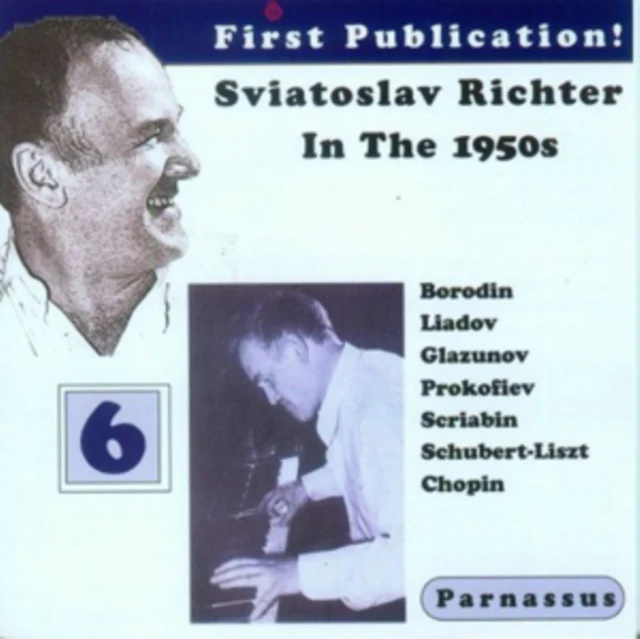 Sviatoslav Richter in the 1950s [CD / Album]