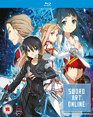Sword Art Online Complete Season 1 Collection (Episodes 1-25) Blu-ray