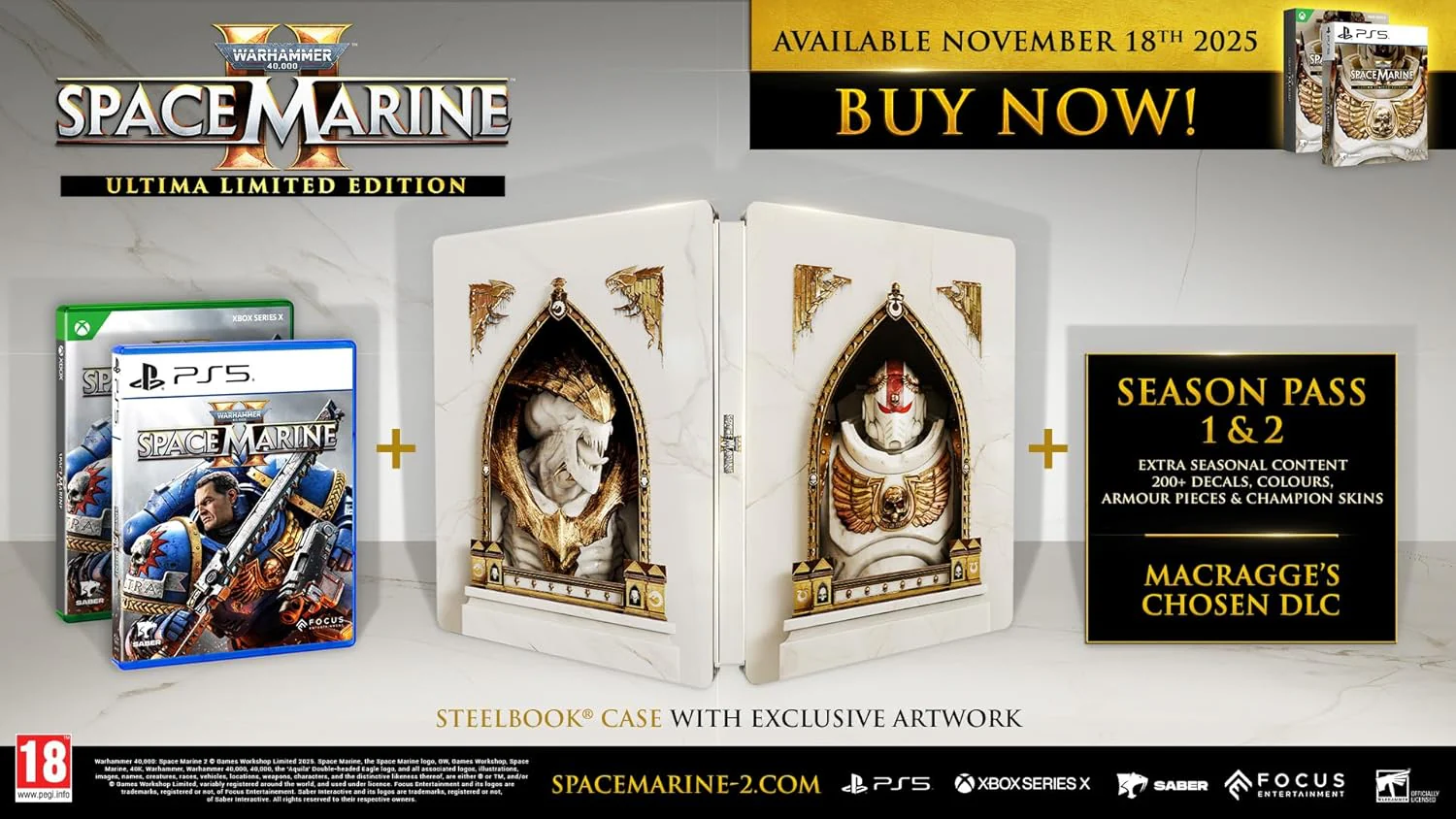 Warhammer: 40,000 Space Marine II - Ultima Limited Edition (PS5) - Image 2