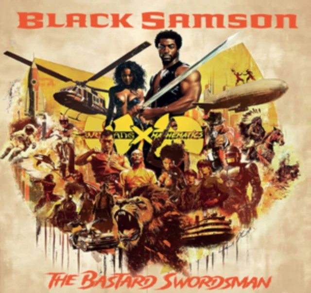 Wu-Tang x Mathematics - Black Samson - The Bastard Swordsman [CD / Album]