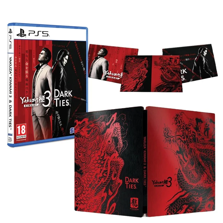 Yakuza Kiwami 3 & Dark Ties with STEELBOOK (PS5)
